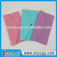 hot sale envelop silicone passport holder